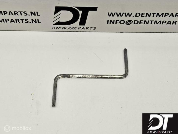 Noodsleutel dak slot onder achterbank BMW 3-serie Cabrio E46, Auto-onderdelen, Overige Auto-onderdelen, BMW, Gebruikt, Ophalen of Verzenden