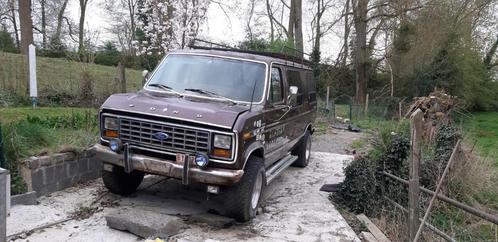 Ford econoline, Auto's, Ford USA, Particulier, LPG, Overige carrosserie, 5 deurs, Automaat, Bruin, Bruin, Stof, Achterwielaandrijving