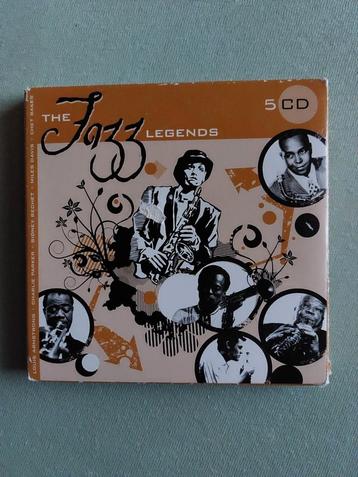 THE JAZZ LEGENDS (5 cd-box) beschikbaar voor biedingen
