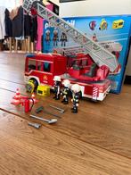 9463 Playmobil Brandweerwagen, Kinderen en Baby's, Speelgoed | Playmobil, Ophalen, Zo goed als nieuw, Complete set