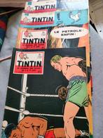 Vintage Tintin-strips (+/- 135 stuks), Meerdere stripboeken, Ophalen, Zo goed als nieuw