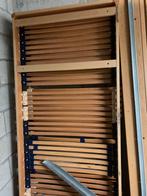Malm - IKEA - bed, nachttafels, lattenbodem, Huis en Inrichting, Slaapkamer | Matrassen en Bedbodems, Ophalen, Gebruikt