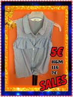 Blouse meisje 116. H&M, Kinderen en Baby's, Kinderkleding | Maat 116, Meisje, H&M, Overhemd of Blouse, Ophalen of Verzenden