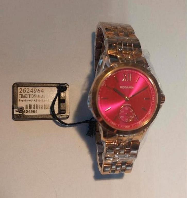 Nieuwe Dameshorloge Rodania Tradition Aruba Normaal 199 euro, Handtassen en Accessoires, Horloges | Dames, Nieuw, Staal, Staal