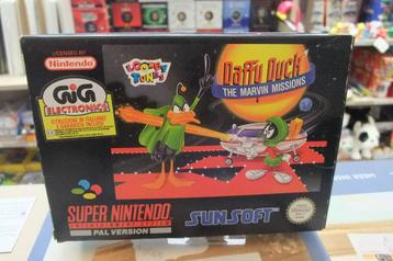 daffy duck the marvin missions snes ukv beschikbaar voor biedingen