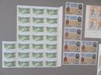 Lot de timbres de francs belges non timbrés à 744 fr., Envoi, Timbre-poste, Non oblitéré