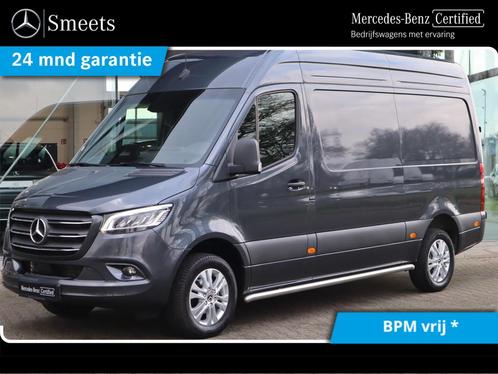 Mercedes-Benz Sprinter 317 CDI L2H2 LED 3.5T TREKHAAK, Auto's, Bestelwagens en Lichte vracht, Bedrijf, Te koop, Used 1. Bestelwagens met ervaring.