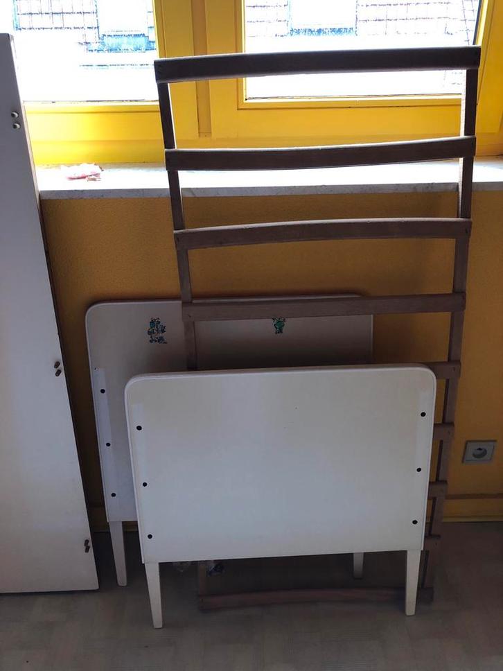 Vintage sixties babybedje, Huis en Inrichting, Slaapkamer | Bedden, Gebruikt, Ophalen