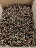 HOETVIJZEN 1000 STUKS GESCHILDERDE KOP, Ophalen of Verzenden, Nieuw, 50 tot 100 mm, Schroeven