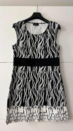 Vila Joy zwart-wit mouwloos kleed, Taille 46/48 (XL) ou plus grande, Enlèvement ou Envoi, Comme neuf, Vila Joy