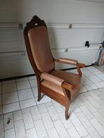100 jarige zetel,zeer comfortabel in prima staat overtrokken, Huis en Inrichting, Fauteuils, Ophalen, Gebruikt