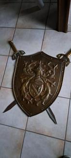 Decoratie Schild en Zwaarden, Antiek en Kunst, Ophalen