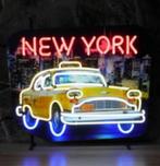 New York yellow cab neon en veel andere USA decoratie neons, Nieuw, Ophalen of Verzenden, Lichtbak of (neon) lamp
