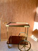 Luxe vintage bar kar – Hollywood Regency (jaren ’60–’70), Huis en Inrichting, Barren, Ophalen, Zo goed als nieuw