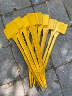 25 gele plantenlabels, Jardin & Terrasse, Piques de jardin, Enlèvement ou Envoi, Comme neuf