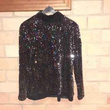 Top à sequins Taille M : beschikbaar voor biedingen