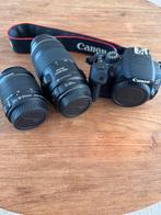 Canon camera met lenzen, Audio, Tv en Foto, Ophalen, Zo goed als nieuw, Canon