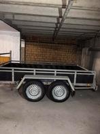 Geremde dubbel as aanhangwagen, Ophalen, Zo goed als nieuw