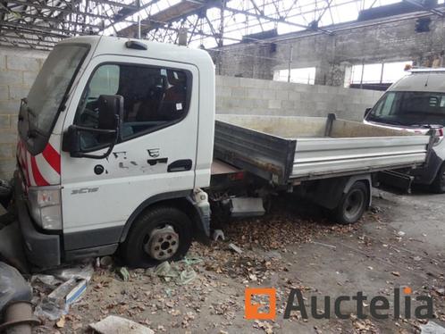 Kipper vrachtwagen Mitsubishi Canter (2009-121.930 km), Auto's, Vrachtwagens, Bedrijf, Te koop, Mitsubishi, Overige brandstoffen