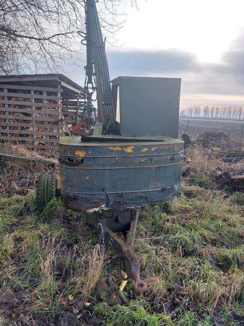 Tractor graafmachine getrokken kraan aftakas, Zakelijke goederen, Machines en Bouw | Kranen en Graafmachines, Ophalen