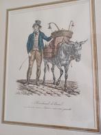 Kader met prent van CARLE VERNET, Antiek en Kunst, Ophalen of Verzenden