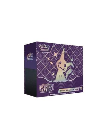 Pokemon Scarlet & Violet Paldean Fates Elite Trainer Box ENG beschikbaar voor biedingen