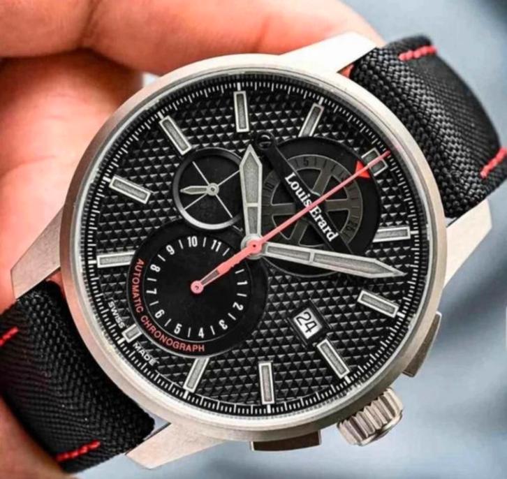 Louis Erard 1931 Titanium (la sportive), Bijoux, Sacs & Beauté, Montres | Hommes, Comme neuf, Montre-bracelet, Autres marques