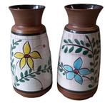 paar vintage Schlossberg keramiek vazen, Antiquités & Art, Antiquités | Vases, Enlèvement
