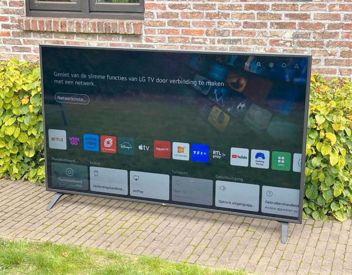 LG 75" Smart TV 4K, Audio, Tv en Foto, Televisies, Zo goed als nieuw, LED, 4k (UHD), LG, Smart TV, Ophalen