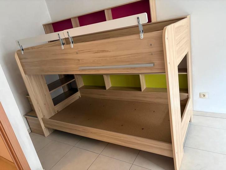 Lit superposé, Enfants & Bébés, Chambre d'enfant | Lits superposés & Lits mezzanines, Comme neuf, Lits superposés, Enlèvement