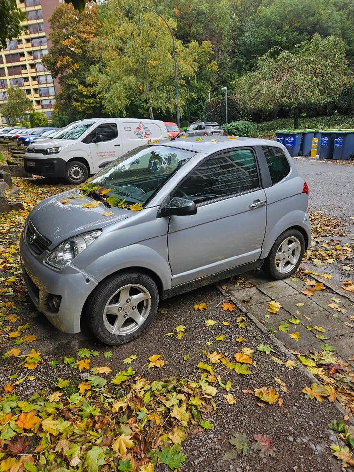 Aixam sans permis Contrôle technique ok, Autos, Aixam, Particulier, Diesel, Automatique, Argent ou Gris, Enlèvement