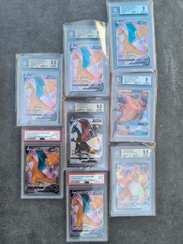Charizard lot, PSA/BGS/CGC graded cards beschikbaar voor biedingen