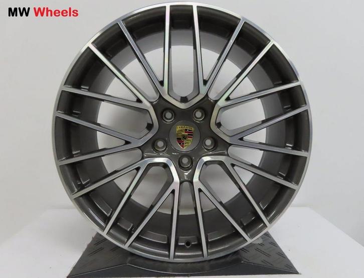 Originele Porsche Cayenne 22 inch velgen Coupe RS spyder, Auto-onderdelen, Banden en Velgen, Velg(en), Overige maten, Gebruikt