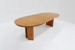 Vintage Deense Grote Ovalen Uitschuifbare Eettafel, Antiek en Kunst, Ophalen