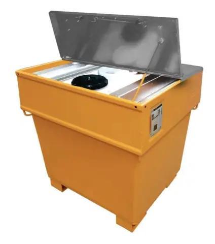 Bauer Tank 800 Liter - Industrieel ADR/RID diesel/ gasolie, Doe-het-zelf en Bouw, Overige Doe-Het-Zelf en Bouw, Zo goed als nieuw