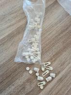 Rideaux attaches., Minder dan 50 cm, Wit, Ophalen of Verzenden, Zo goed als nieuw