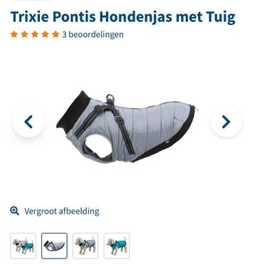 Hondenjas Trixie-nieuw-maat 36 beschikbaar voor biedingen