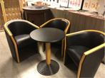 Loungeset tafel met drie zetels, Ophalen, Zo goed als nieuw, 3 zitplaatsen, Loungeset