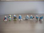 lot de 8 anciens figurines schtroumpfs schleich, Collections, Schtroumpfs, Utilisé, Enlèvement ou Envoi