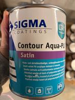 Sigma contour watergedragen lichtgrijze lak 1liter, Ophalen of Verzenden, Nieuw, Materiaal