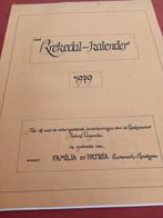3 calendriers régionaux de Kortemark. 1979. 1980 1981, Enlèvement ou Envoi