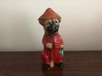 Leuke spaarpot hond bulldog 24 cm h, Verzamelen, Ophalen of Verzenden, Gebruikt, Steen, Aardewerk of Keramiek, Dier