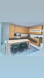 Cuisine complète en bois véritable, Bois, Comme neuf, Brun, Enlèvement