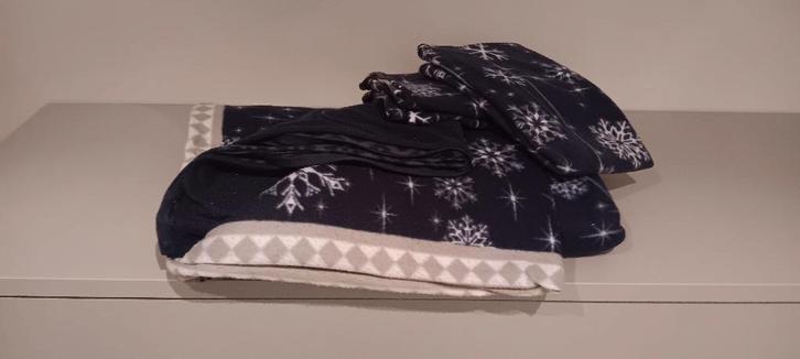 Fleece dekbedovertrek 2.20 x 2 40, Huis en Inrichting, Slaapkamer | Beddengoed, Zo goed als nieuw, Dekbedovertrek, Tweepersoons