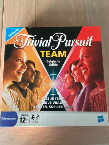 Bordspel Trivial Pursuit Team Belgische versie. Nieuw beschikbaar voor biedingen