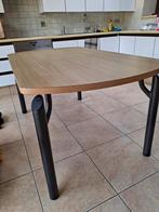 Tafel 4 tot 6 personen 160×90 poten uitvijsbaar voor vervoer, Huis en Inrichting, Tafels | Eettafels, Ophalen, Zo goed als nieuw