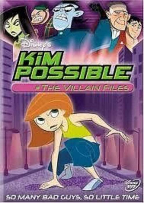 Kim Possible - The Villain Files (Walt Disney) -Nieuw/sealed, Cd's en Dvd's, Dvd's | Tekenfilms en Animatie, Nieuw in verpakking