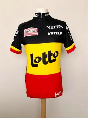 Lotto 1995 Belgium Champion worn issued to Wilfried Nelissen