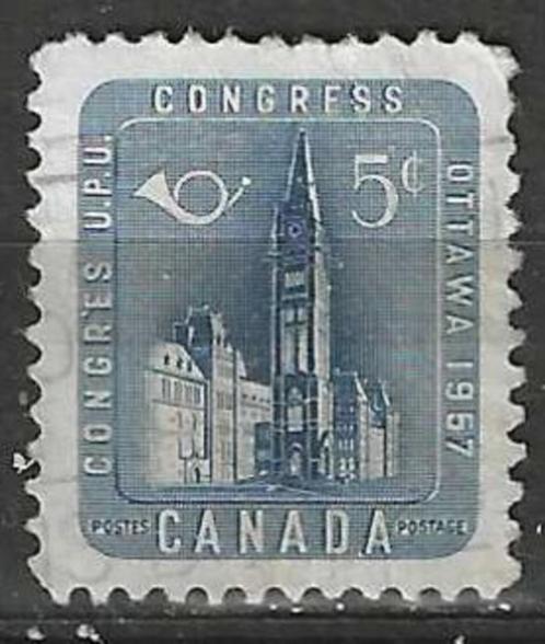 Canada 1957 - Yvert 298 - Congres U.P.U. in Ottawa (ST), Timbres & Monnaies, Timbres | Amérique, Affranchi, Envoi