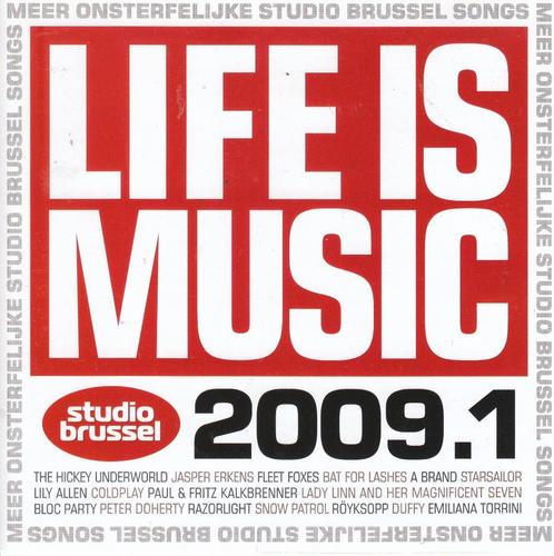 Life is Music van Studio Brussel: 2009 vol. 1, CD & DVD, CD | Compilations, Pop, Envoi
